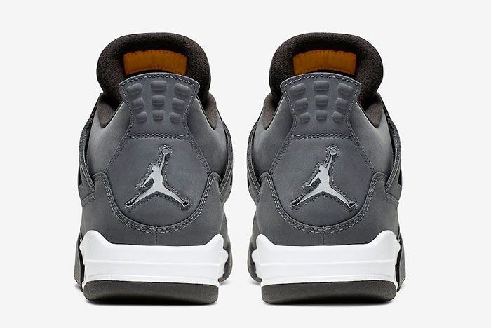 Air Jordan 4 Cool Grey 308497 007 Heels