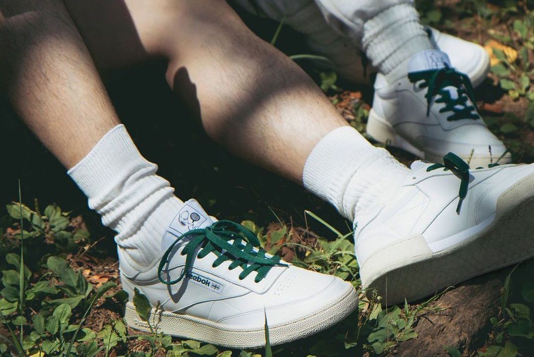 Snoopy Makes Appearance on Peanuts x Reebok Club C 85