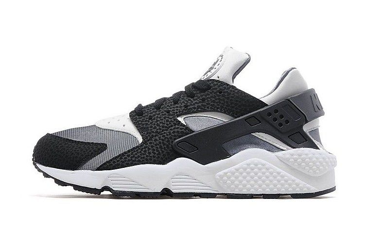Nike Air Huarache Black White Dark Grey 1
