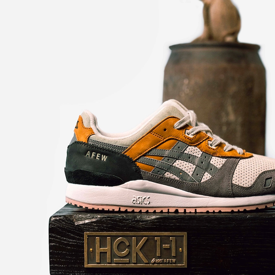 Only One Pair Exists of the Afew x ASICS GEL-Lyte III 'Beauty Imperfection CP 1/1' - Sneaker Freaker