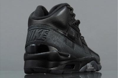 Nike Air Trainer Sc High Black Grey Heel Detail 1