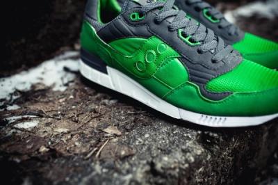 Saucony X Solebox Three Brothers Part 2 Green Angle Close Up 1