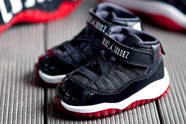 infant jordan bred 11