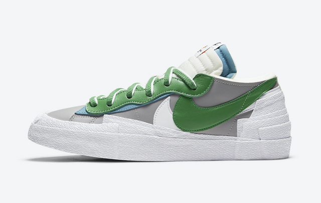 NIKE - sacai ×Nike Blazer Low の+clinicmsample.com