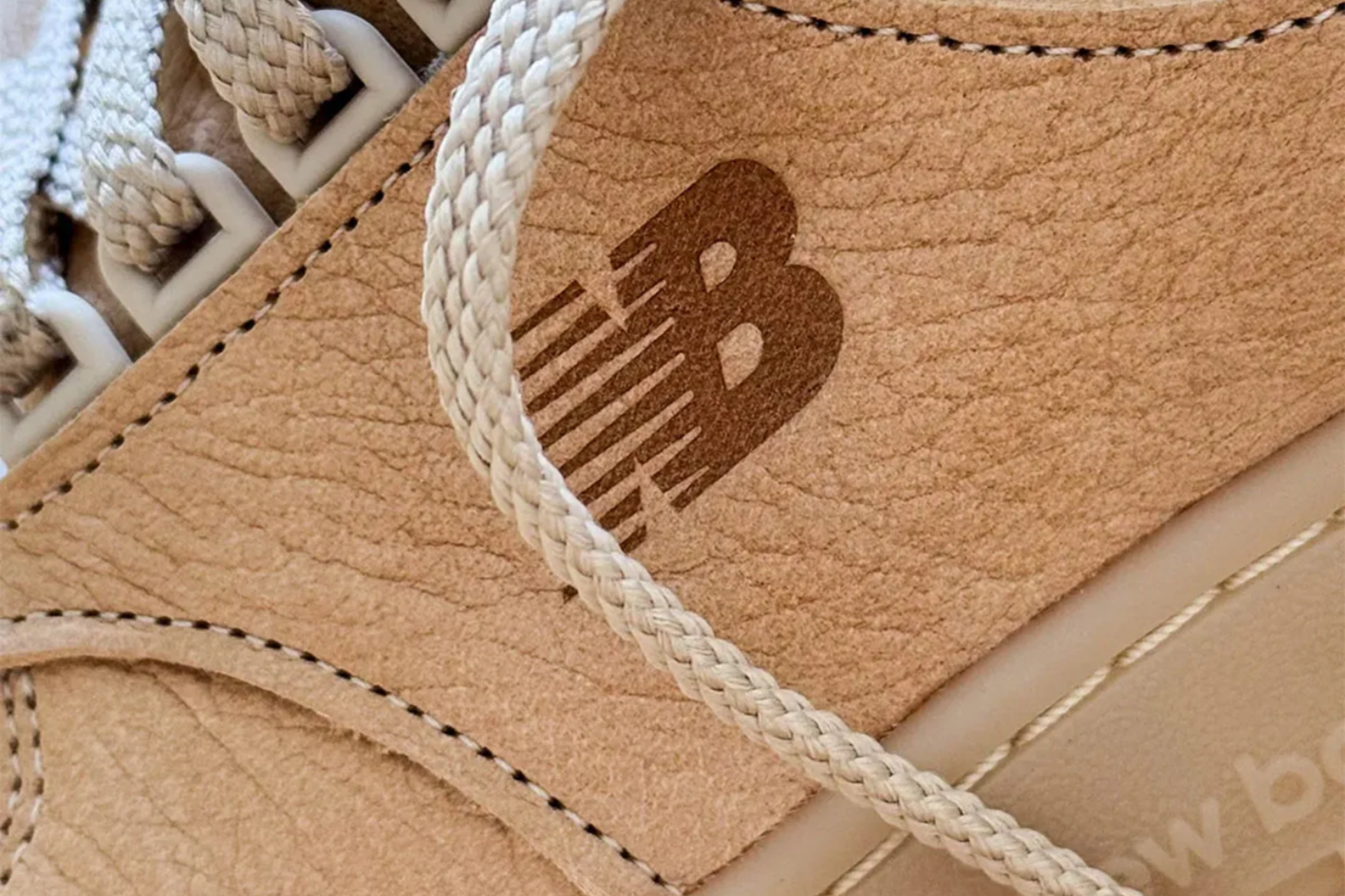 close up of new balance allerdale side wall
