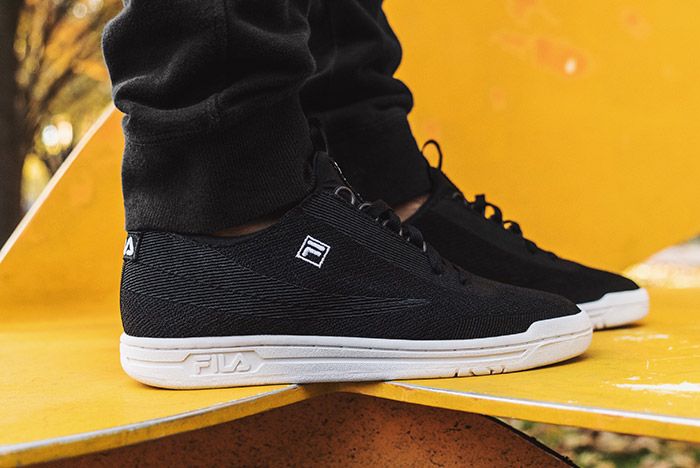 fila knit sneakers