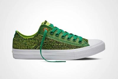 Converse Chuck Taylor All Star Low Open Knit Green Thumb