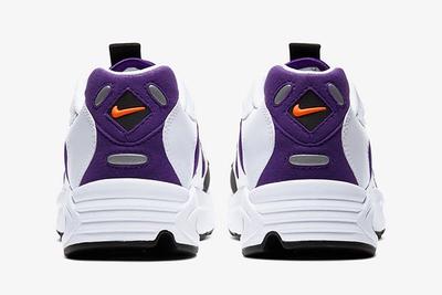 Nike Triax 2 White Purple Heel