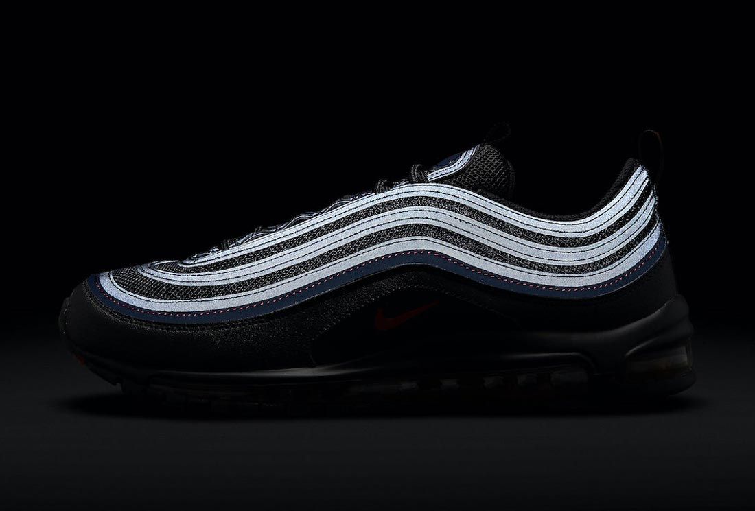 nike 97 air max black and red
