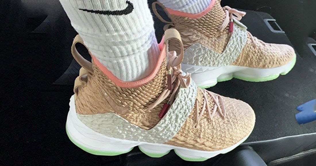 Check Out the Nike LeBron 15 'Air Yeezy 