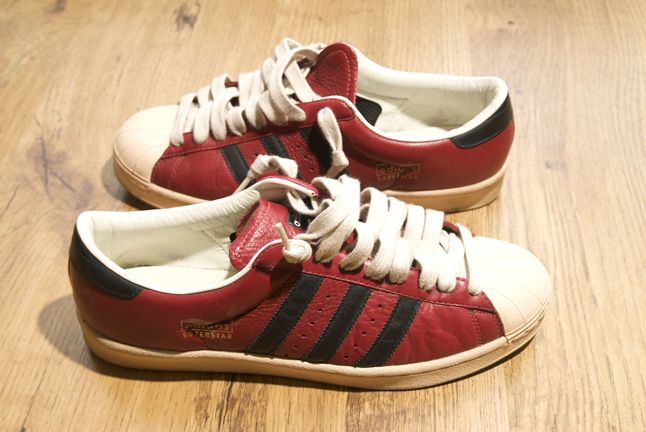 Adidas Superstar Red Leather 1