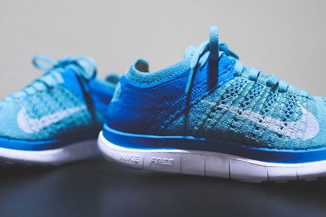 Wmns Flyknit 4 0 Turquoise Closeup