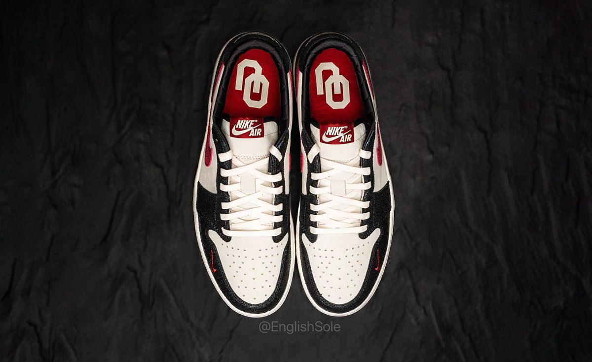 Boomer Sooner The Oklahoma Sooners Get an Air Jordan 1 Low PE Industry News