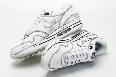 Nike Air Max 1 Schematic Not For Resale Long
