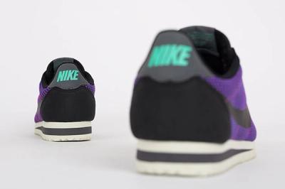 Nike Cortez Black Purple