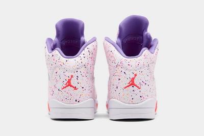 Air Jordan 5 Gs Easter Heels