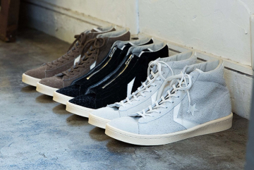 Nonnative albe CONVERSE PRO LEATHER HI WHITE