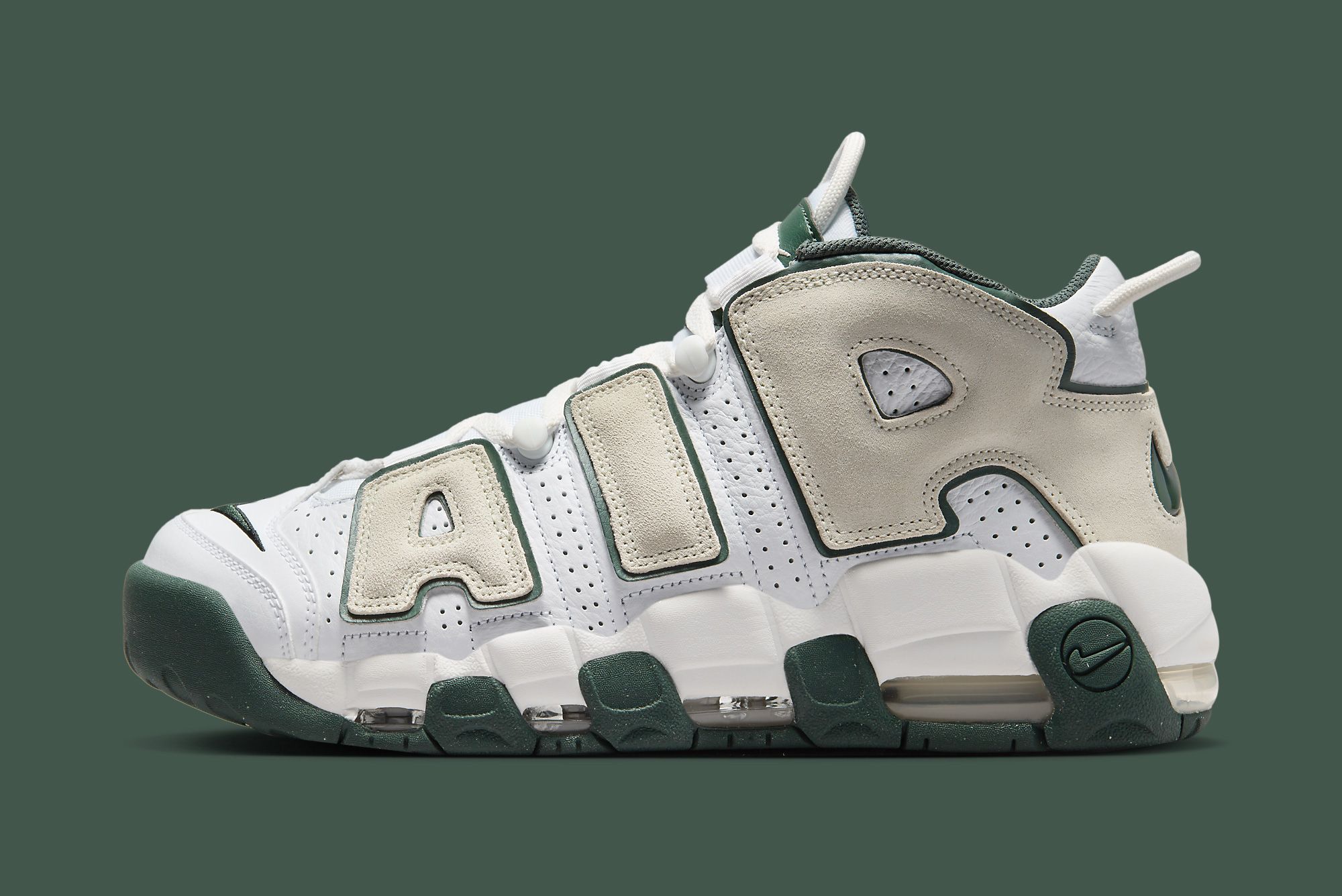 This Nike Air More Uptempo 'Vintage Green' Is a 90s Throwback