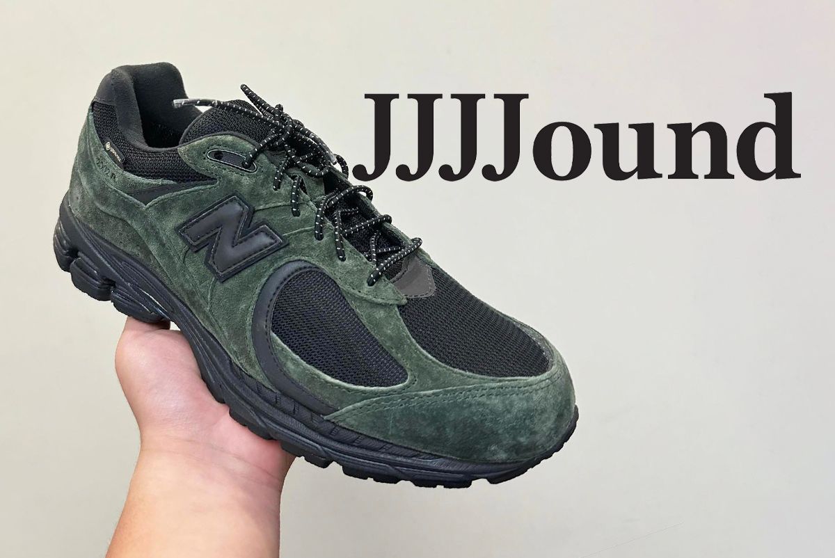 JJJJound x New Balance 2002R GORE-TEX 'Green' - Sneaker Freaker