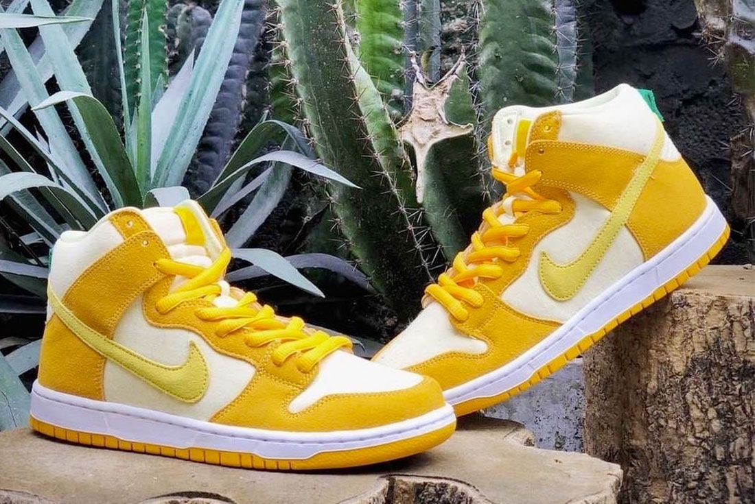 ★入手困難★Nike SB Dunk High Pineapple Official Images: Nike SB Dunk High 'Pineapple' - Industry News