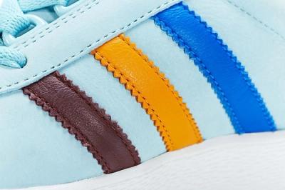 Adidas Consortium Adicolor Baby Blue Midfoot Detail 1