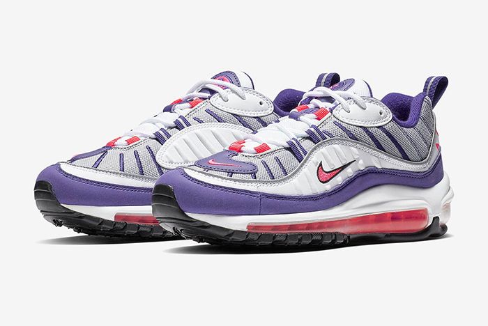 nike air max 98 blue red