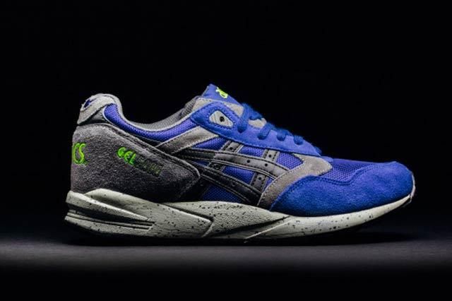 Asics gel hotsell saga neon green