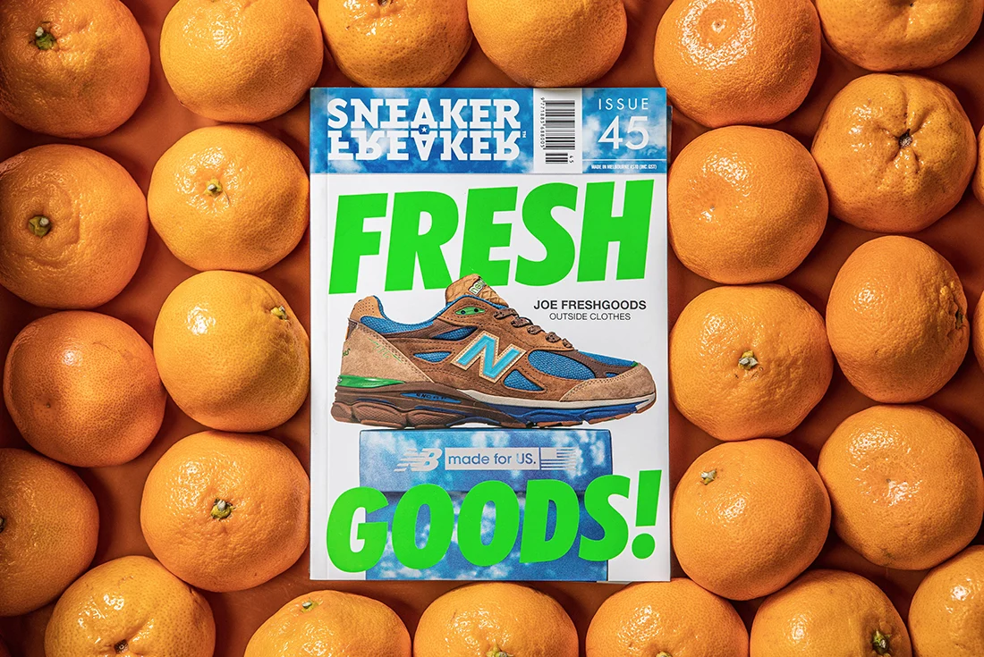 Sneaker Freaker joe freshgoods new balance issue 45