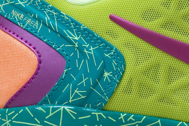 Nike Free Tr Fit 2 Green Purple Orange 3 1