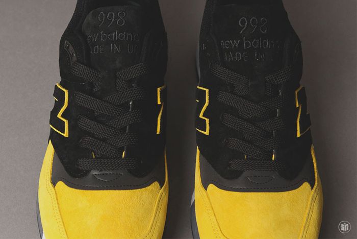 New balance 998 yellow best sale