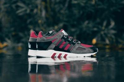 Adidas Eqt Running Guidance Support 93 Core Black Rust Red 5