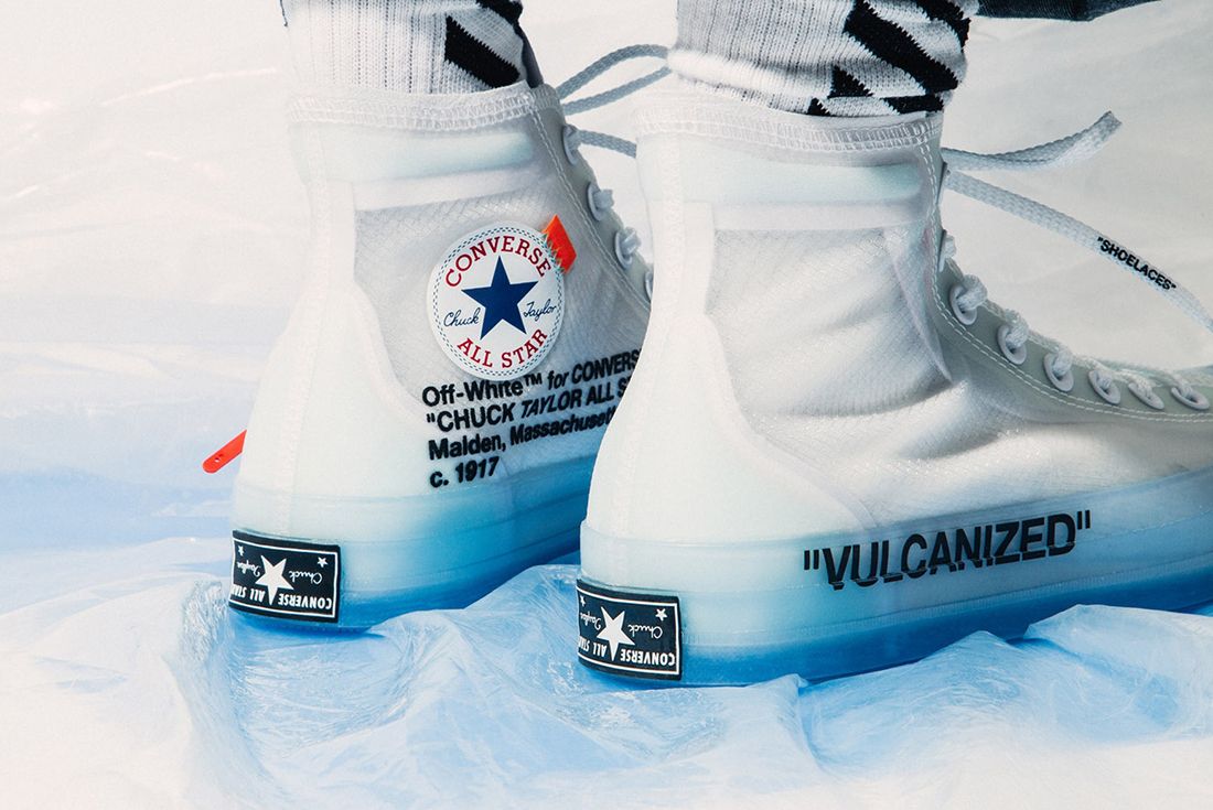 Off white x hot sale converse retail price