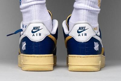 UNDEFEATED x Nike Air Force 1 Joins the ‘Dunk vs AF-1’ Pack on foot