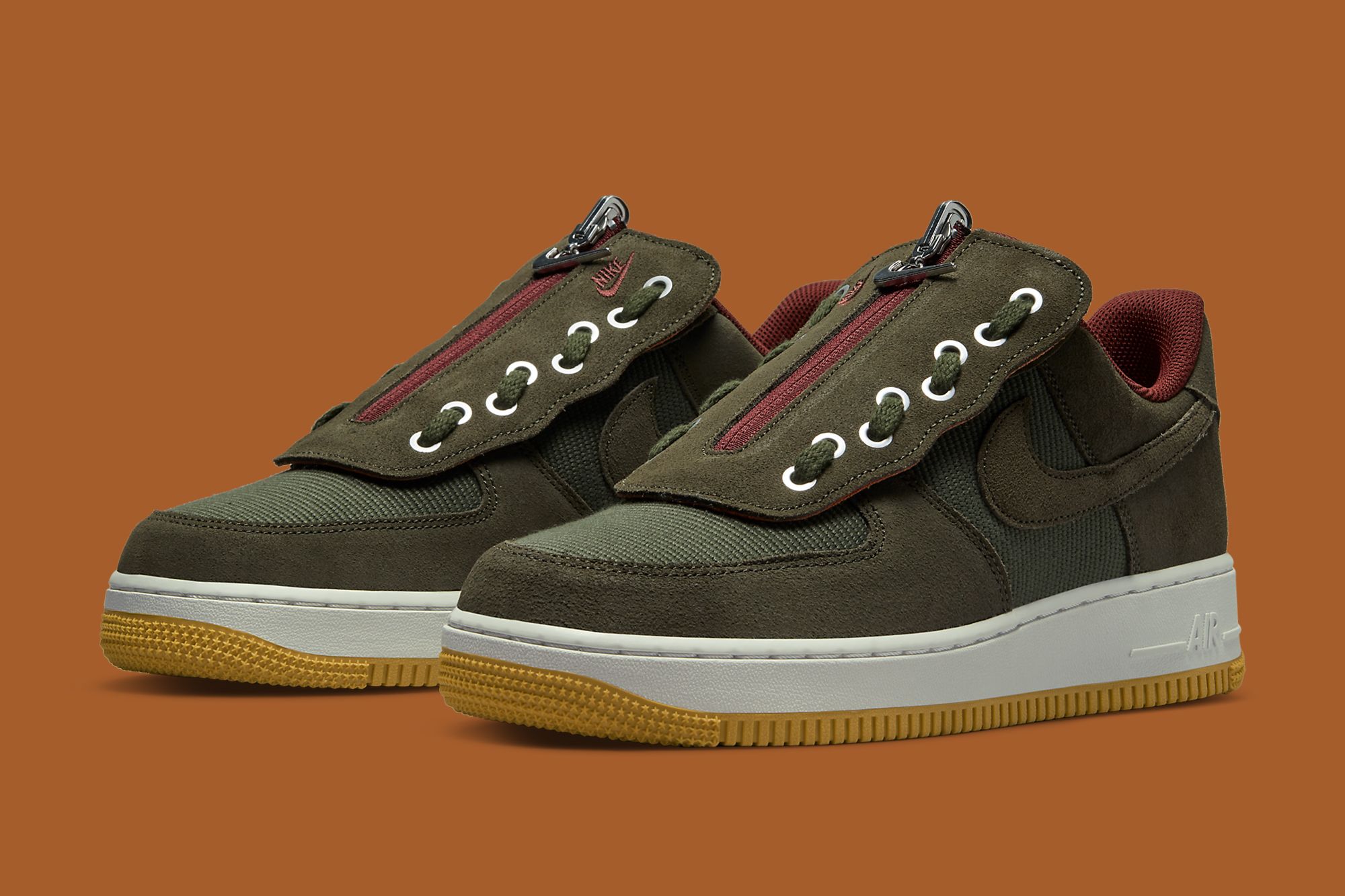 Nike Air Force 1 Low Shroud Olive