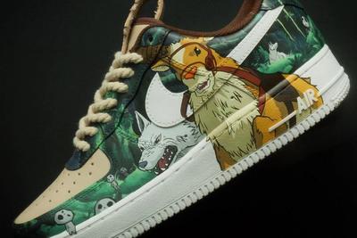 Studio Ghibli x Nike anime-inspired custom sneakers Custom