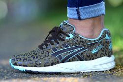 Asics Gel Saga Teal Leopard Thumb