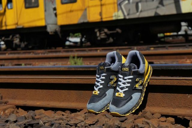 Shelflife X Dr. Z X New Balance 574 City Of Gold Releases