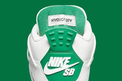 Nike length SB Air Jordan 4 Pine Green