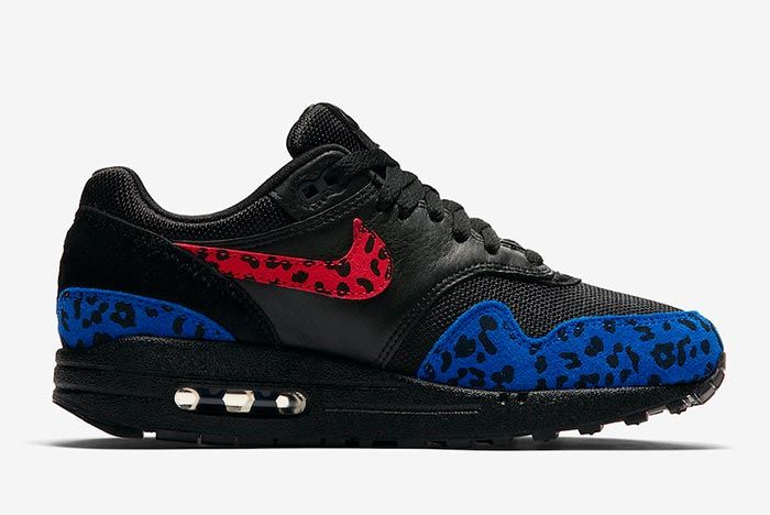 Nike Air Max 1 Premium Black Leopard Medial