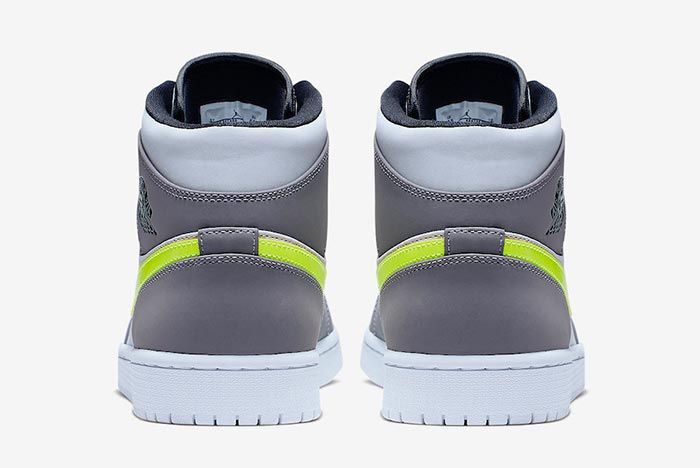 grey and neon jordan 1