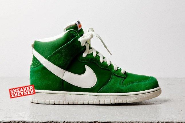 Nike Dunk Hi Fortress Green Profile