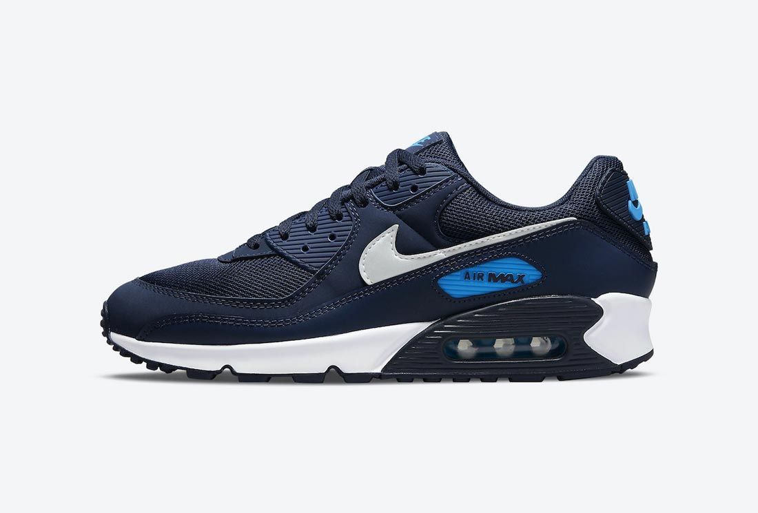 The Nike Air Max 90 Puts Blue on Blue 