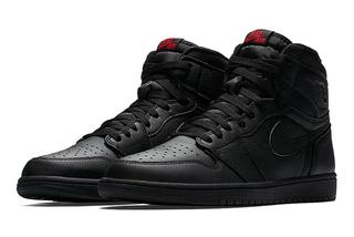 triple black jordan 1 high