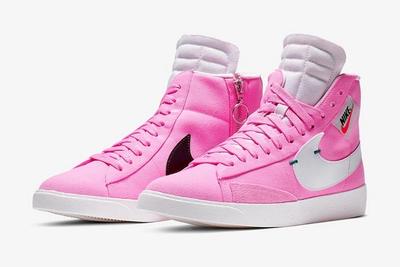 Nike Blazer Rebel Mid Psychic Pink Pair