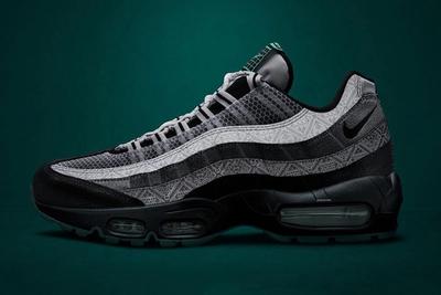 Nike Day Of The Dead Air Max 95 Lateral Side Dark