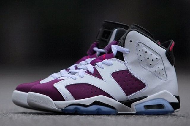 Air Jordan 6 Retro Gs Bright Grape 1