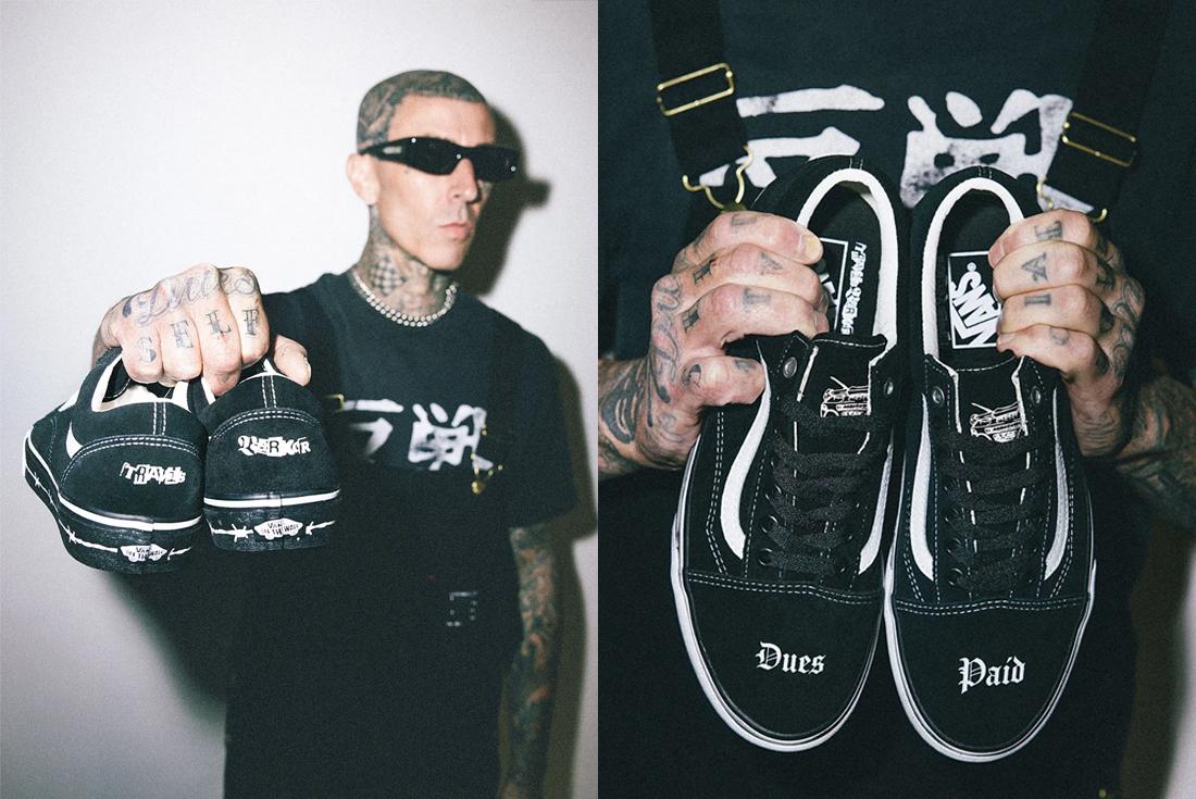 travis barker x vans old skool