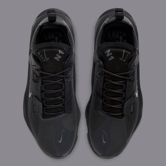 nike react gore tex triple black