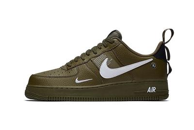 Nike Air Force 1 Low Utility Olive Canvas 1
