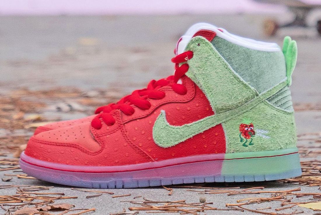 Where to Buy the Nike SB Dunk High 'Strawberry Cough' - Sneaker 